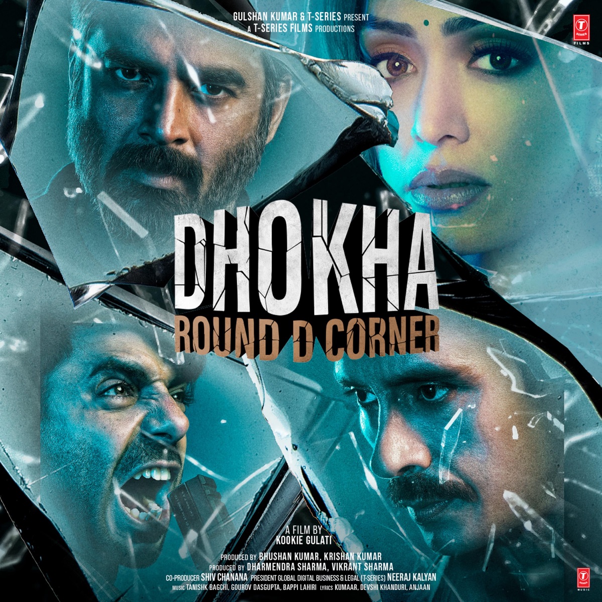 Dhokha Round D Corner (Original Motion Picture Soundtrack) by Tanishk Bagchi, Bappi Lahiri, Kumaar, Anjaan, Gourov Dasgupta & Devshi Khanduri album cover