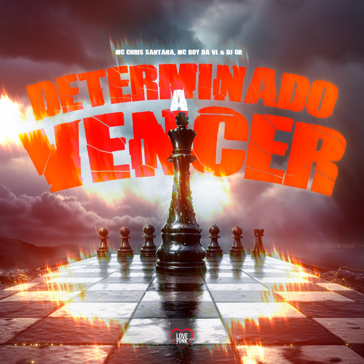Determinado a Vencer - Single by Mc Chris Santana, DJ GR & MC BOY DA VL album cover