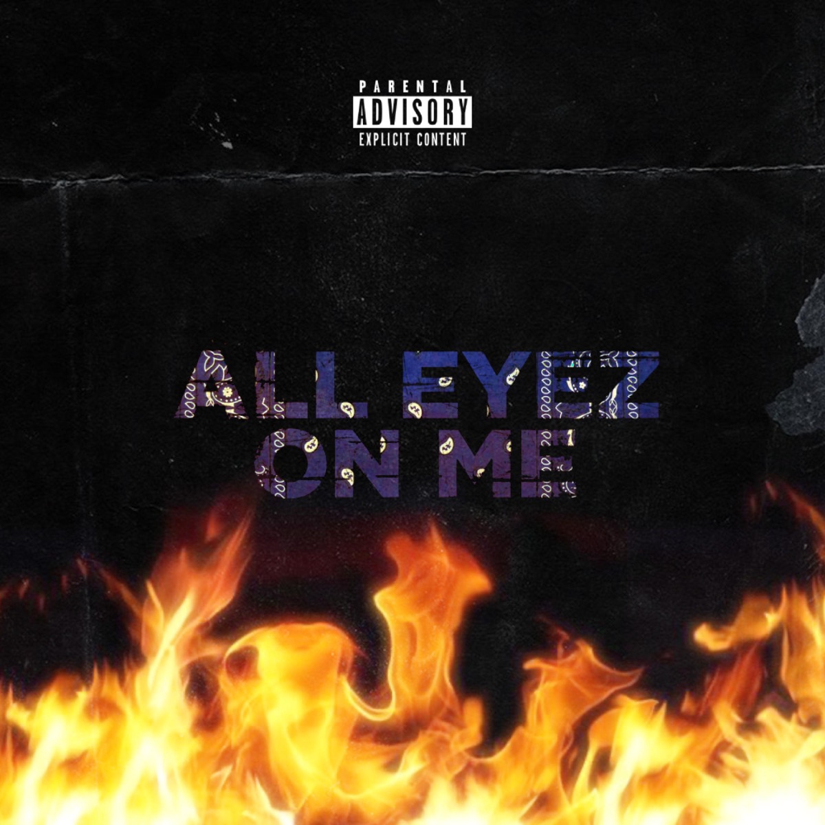 All Eyez On Me - Single by Kyle Oldfield album cover