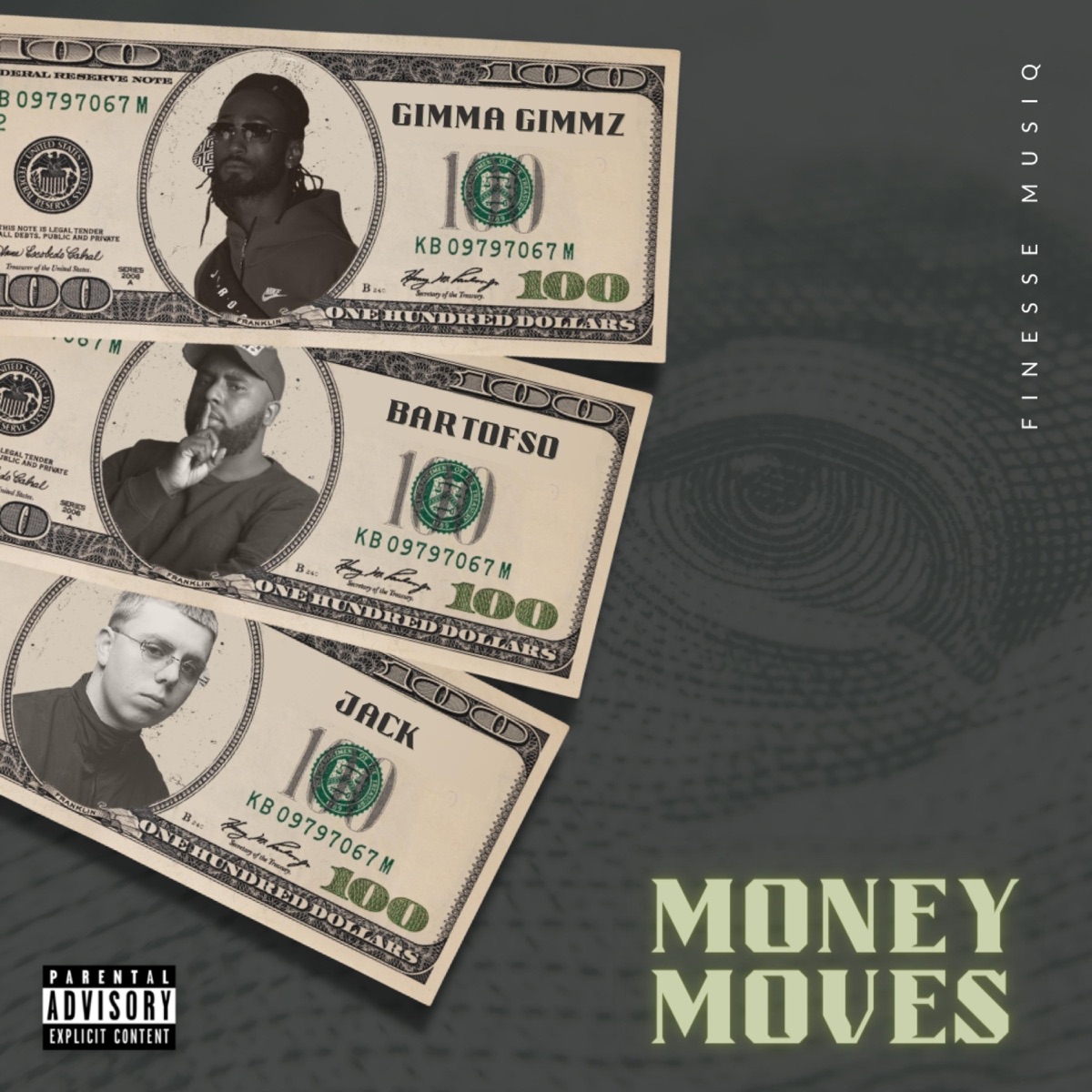 Money Moves (feat. Jack & Bartofso) - Single by Gimma gimmz album cover