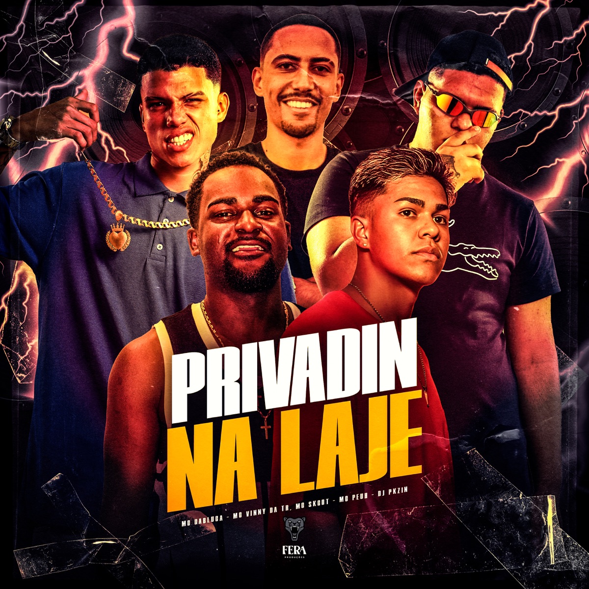 Privadin na Laje (feat. MC Skcot & Mc peuh) - Single by Mc Gabluca, Mc Vinny da TR & Dj Pkzin album cover