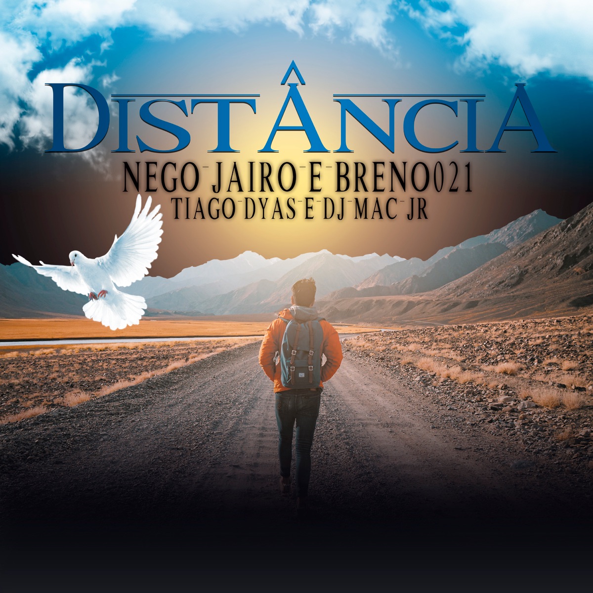 Distância (feat. Tiago Dyas) - Single by NEGO JAIRO, Breno021 & Dj Mac Jr album cover