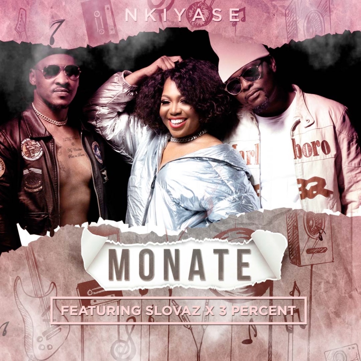 Monate (feat. Slovaz & 3 Percent) - Single by Nkiyase album cover