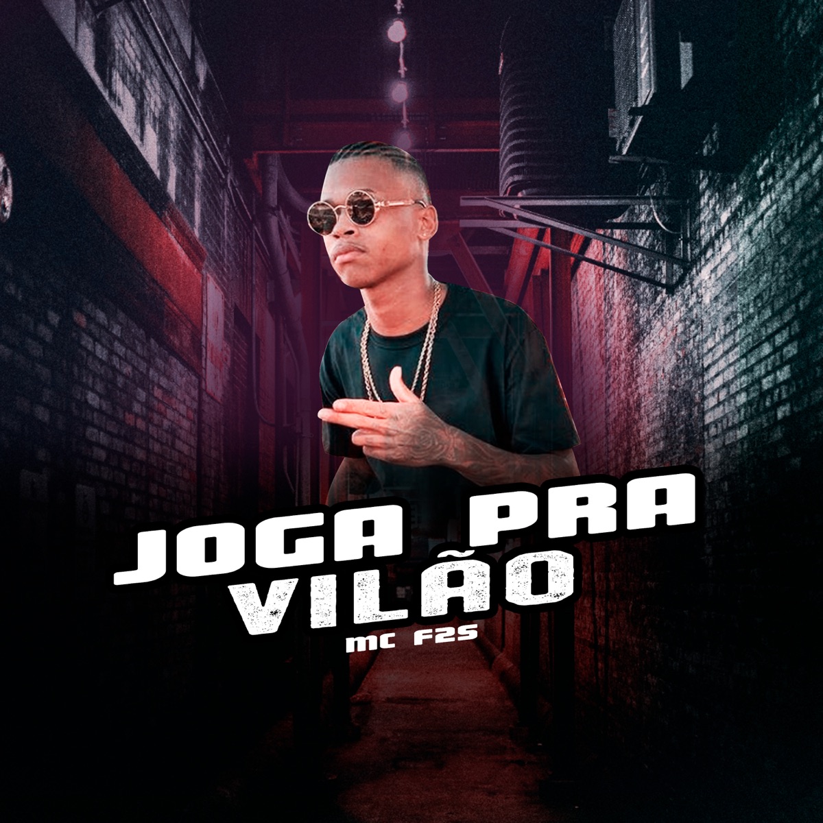 Joga pra Vilão - Single by mc f2s album cover