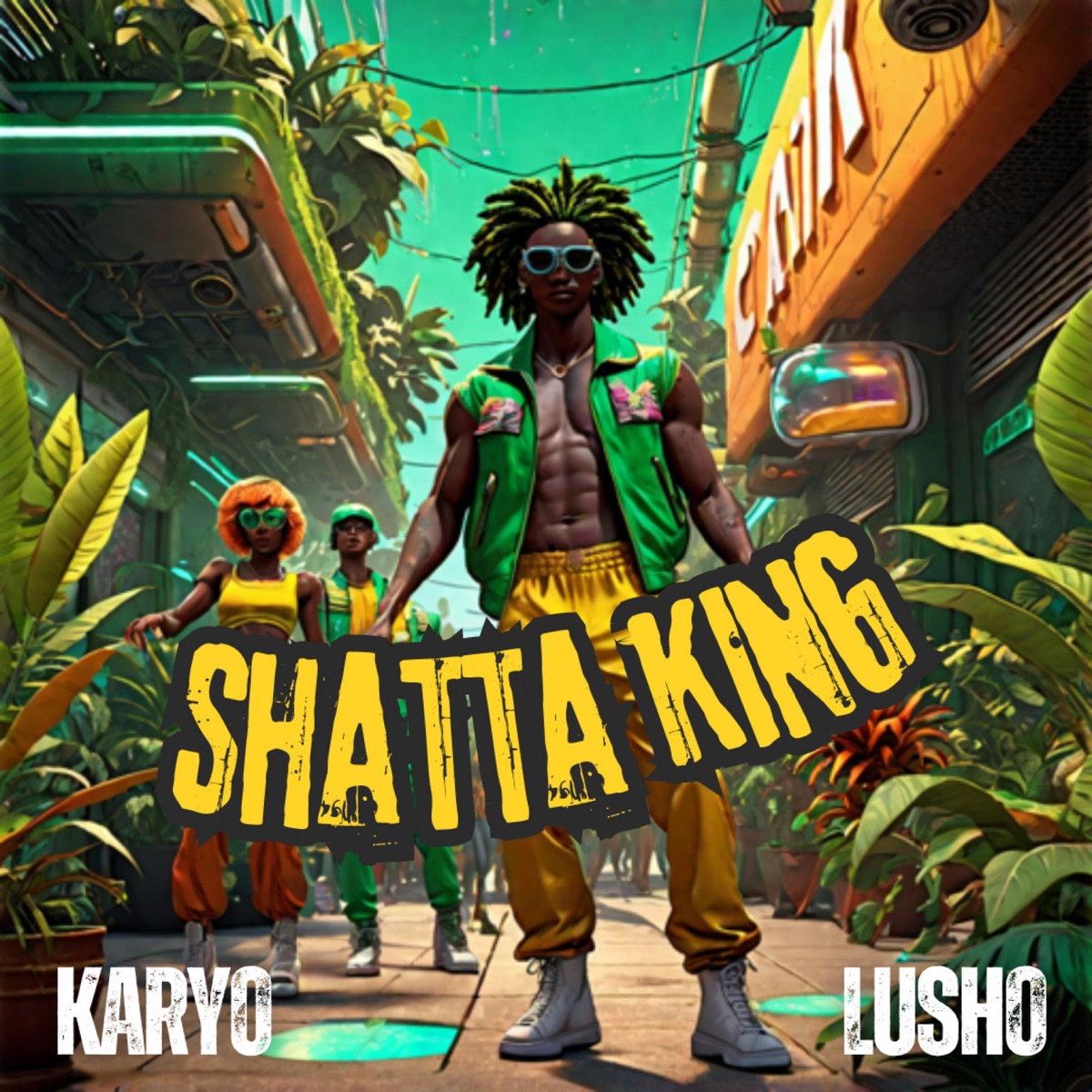 Shatta King - Single by KARYO & Lusho album cover