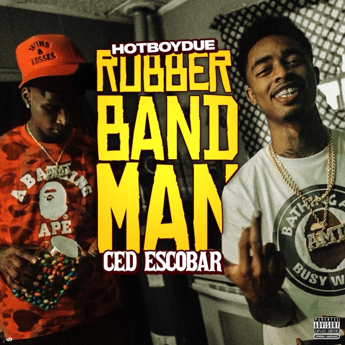 Rubber Band Man - Single by Hotboydue & Ced.Escobar album cover