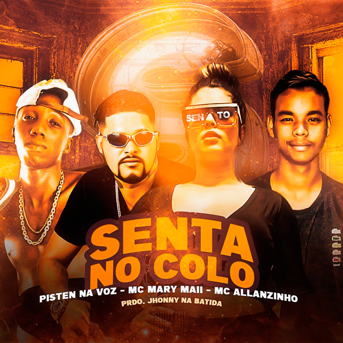 Senta no Colo - Single by PistenNaVoz, Allanzinho MC & Mc Mary Maii album cover