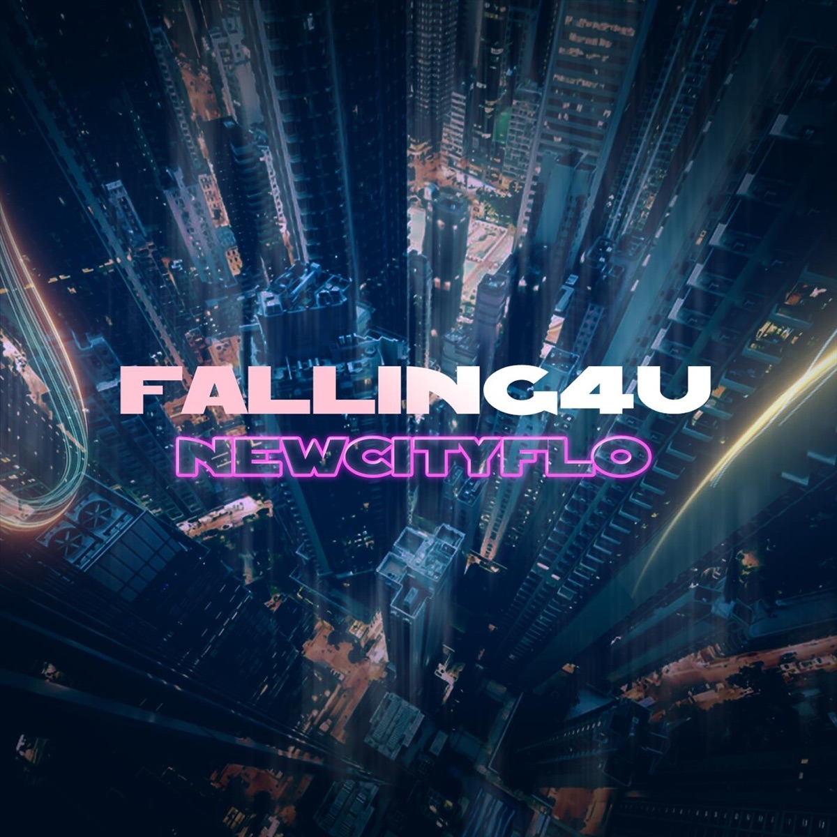FALLING4U - Single by Newcityflo album cover