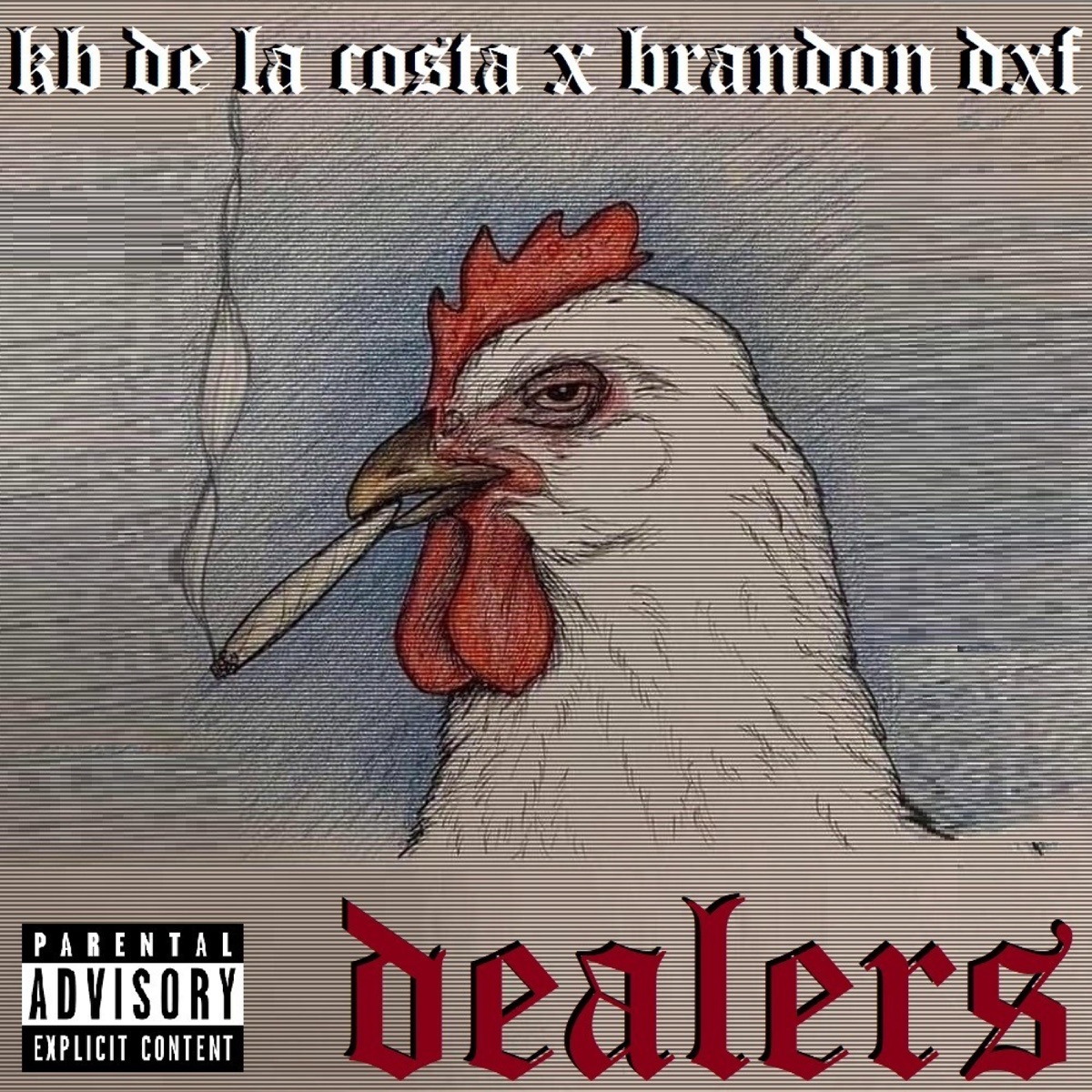 DEALXRS (feat. kb de la costa) - Single by brandon dxf album cover