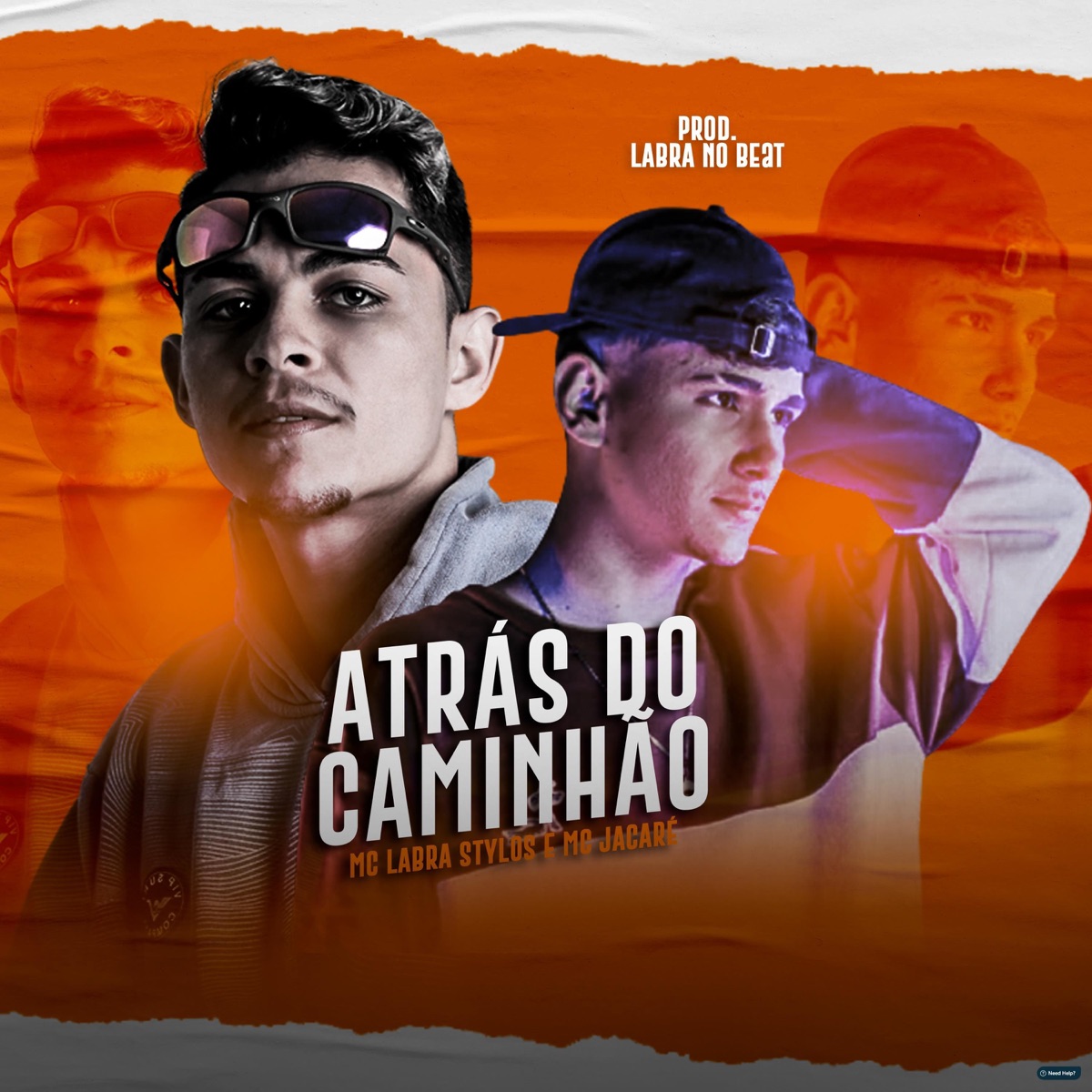 Atrás do Caminhão (Brega Funk) [feat. Mc Jacaré] - Single by Labra stylos album cover