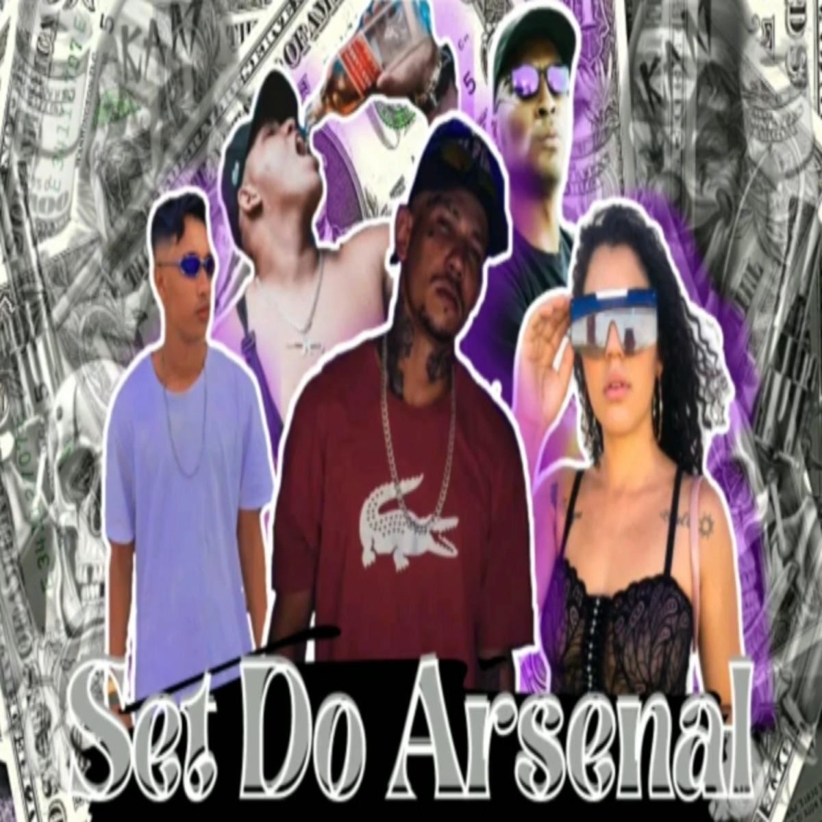 MEGA SET ARSENAL (feat. Mc B7, Mc Rd, MC Fadinha, Mc Theyllor & DJ LF4) - Single by MC Zika Dre album cover