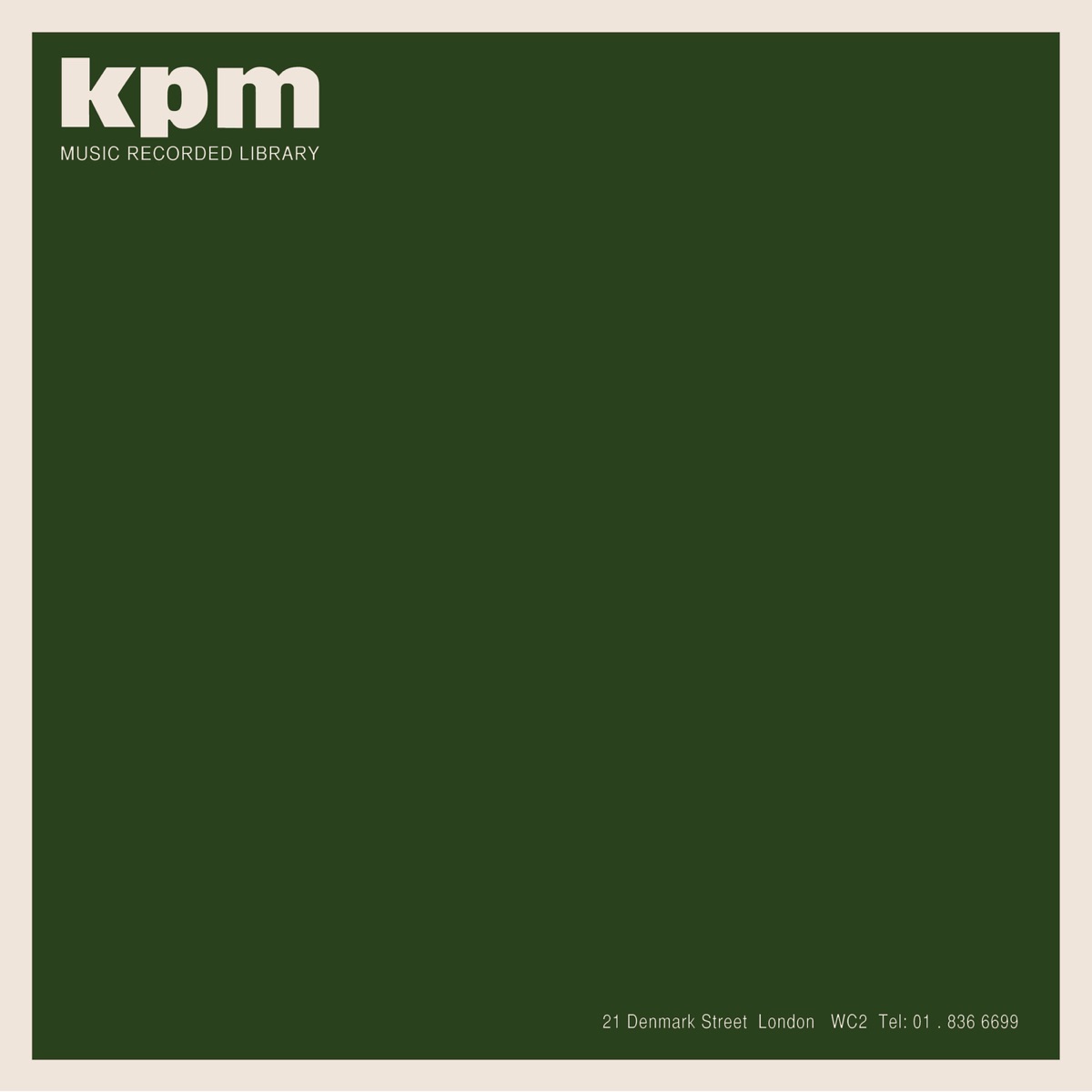 Kpm 1000 Series: Synthesis by Alan Hawkshaw & Brian Bennett album cover