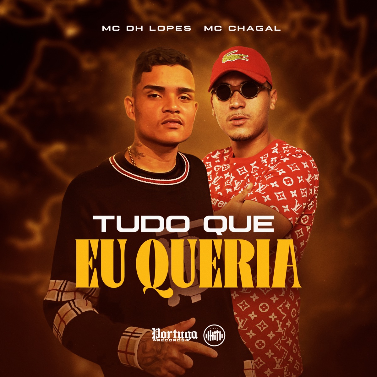 Tudo Que Eu Queria - Single by MC DH Lopes & MC Chagal album cover