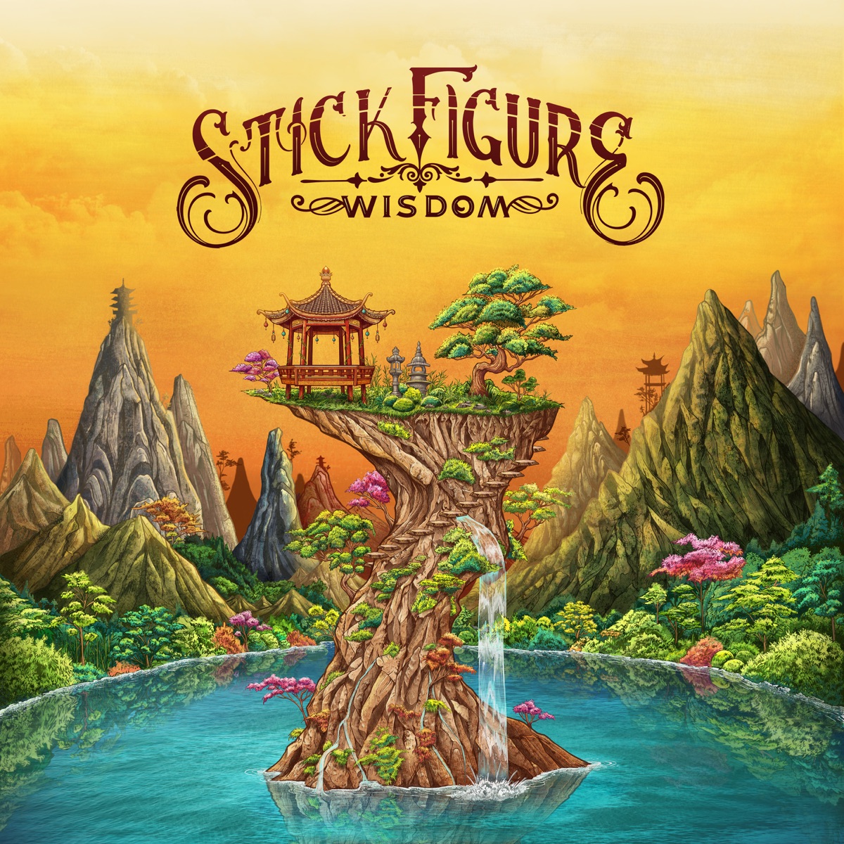 Wisdom by Stick Figure album cover