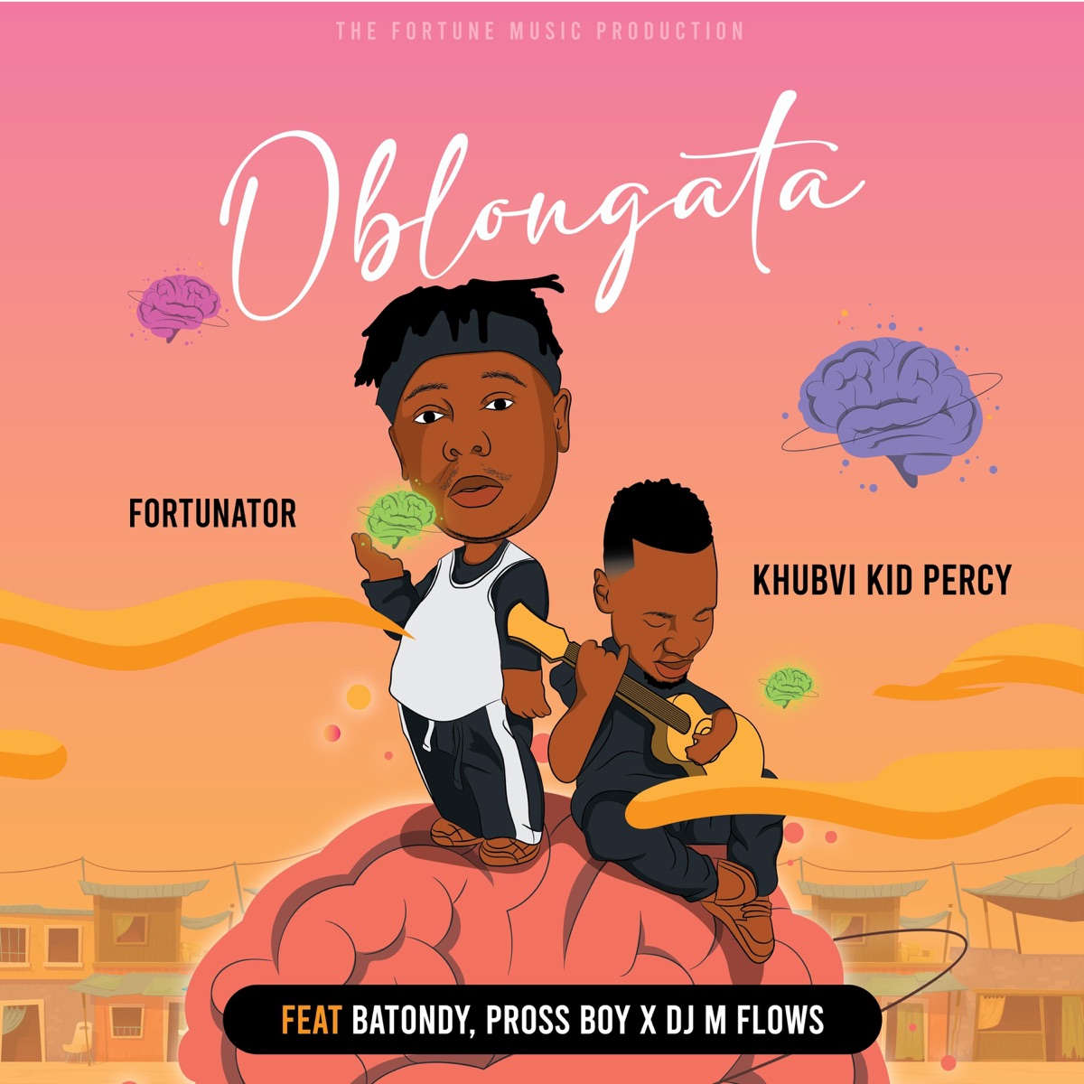 Oblangata (feat. Batondy, Pross Boy, Dj M Flows & Fortunator) - Single by Khubvi KiD Percy album cover