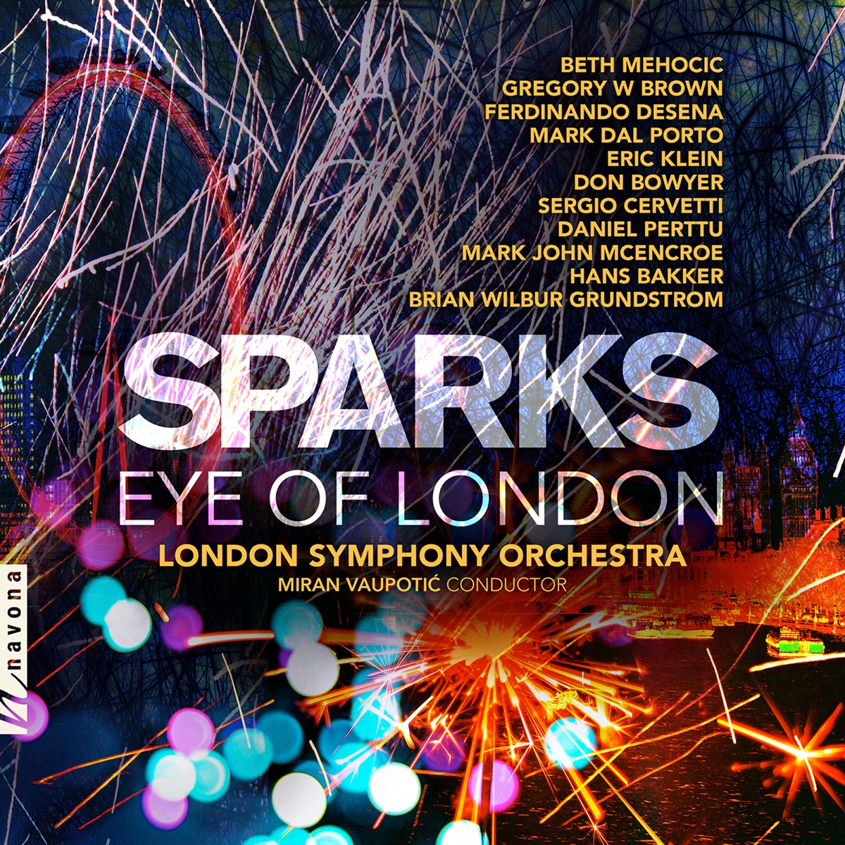 Sparks: Eye of London by London Symphony Orchestra & Miran Vaupotić album cover