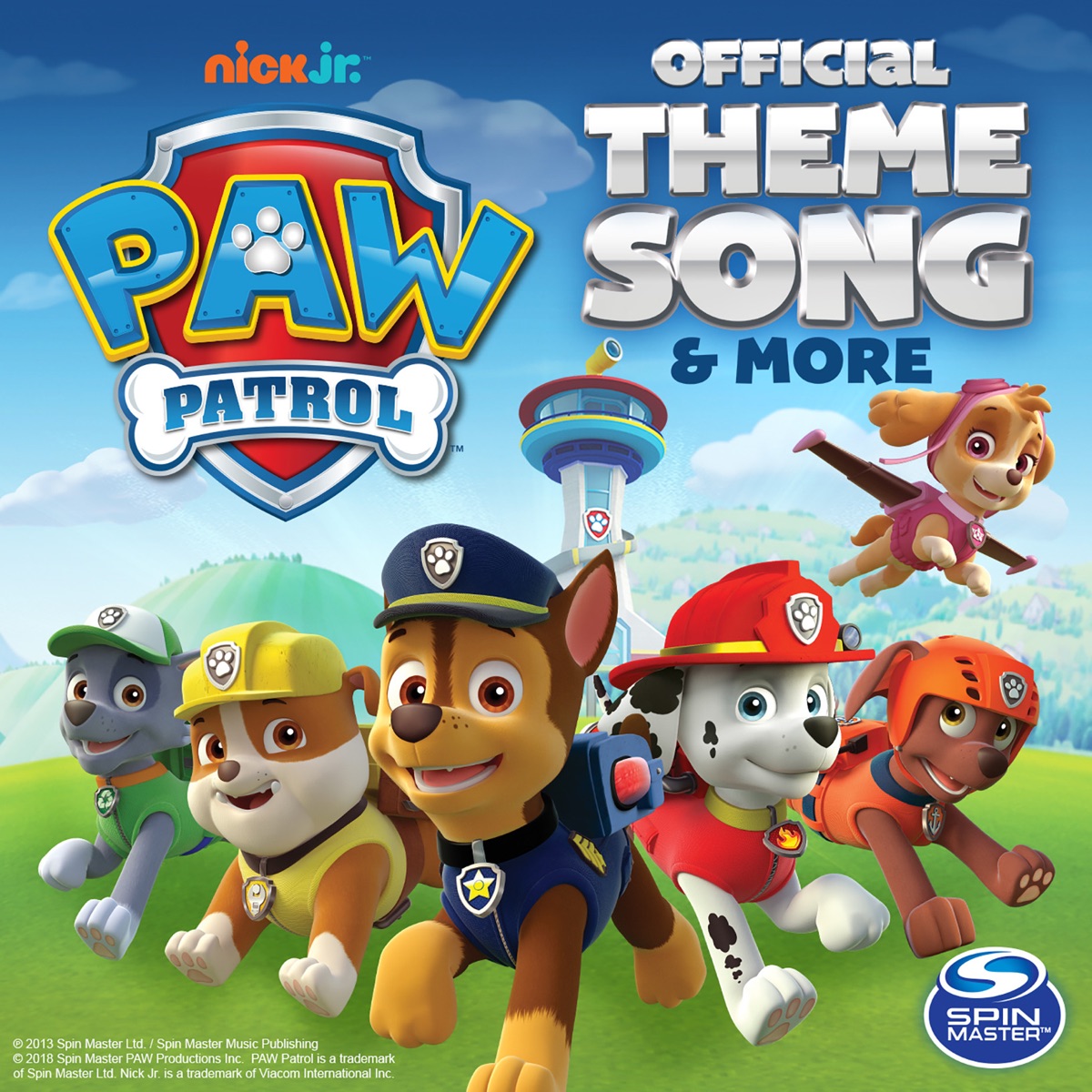 PAW Patrol Official Theme Song & More - EP by PAW Patrol album cover
