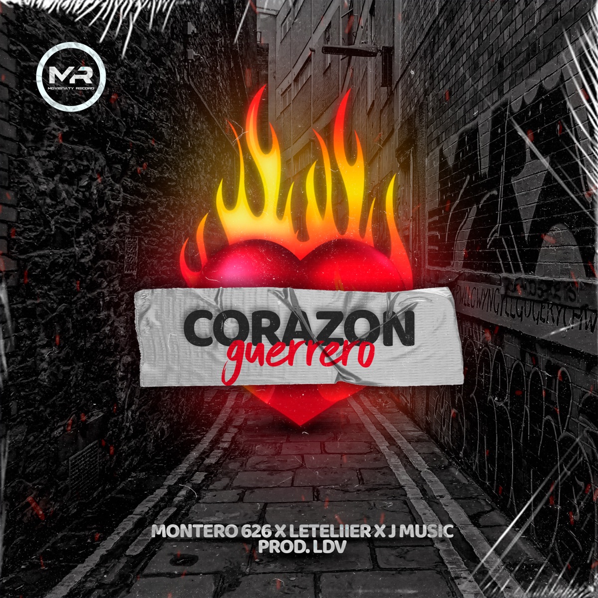 Corazón Guerrero (feat. Letelier & J Music) - Single by Montero 626 album cover