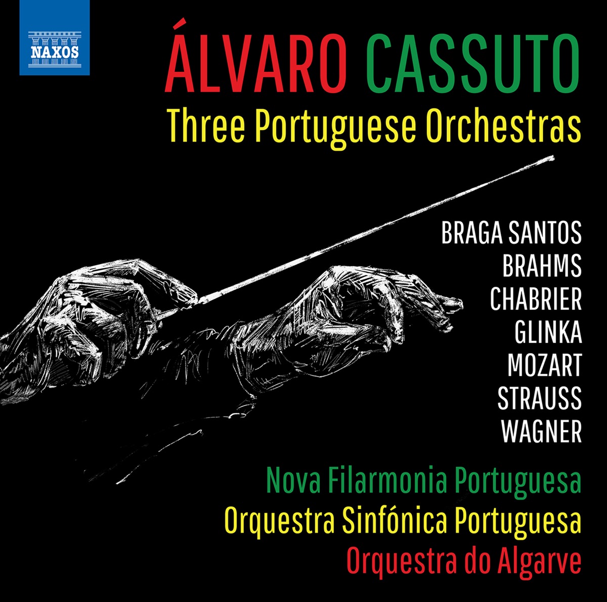 Álvaro Cassuto: 3 Portuguese Orchestras (Live) by Nova Filarmonia Portuguesa, Portuguese Symphony Orchestra, Algarve Orchestra & Álvaro Cassuto album cover