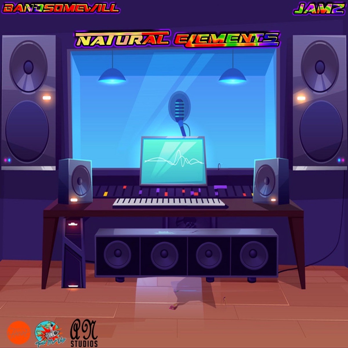 Natural Elements (feat. Jamz) by Bandsome Will album cover