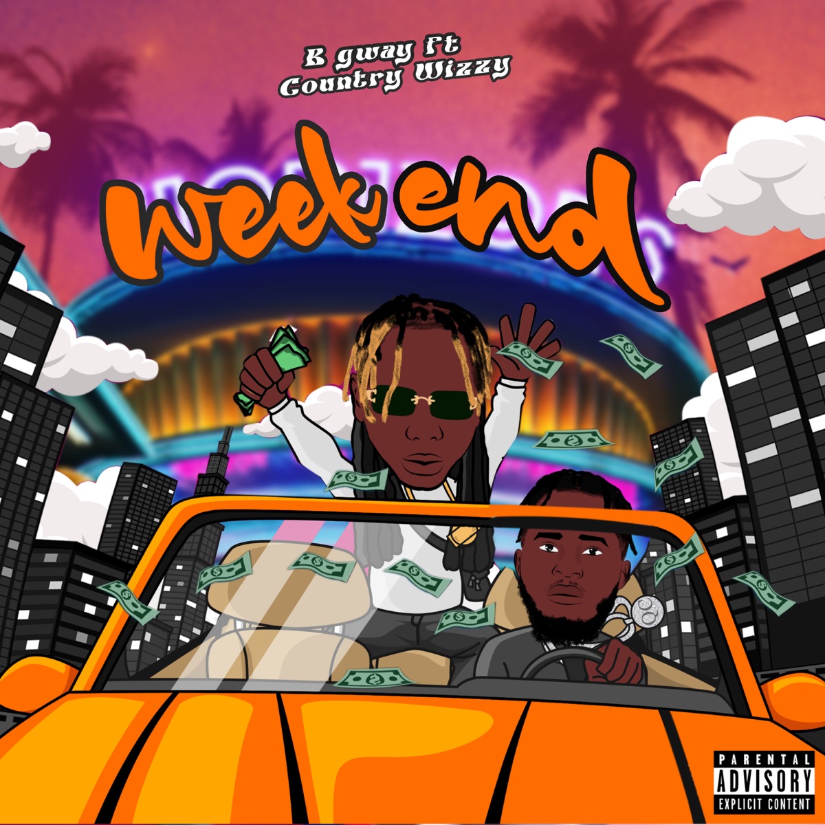 Weekend (feat. Country Wizzy) - Single by B Gway album cover