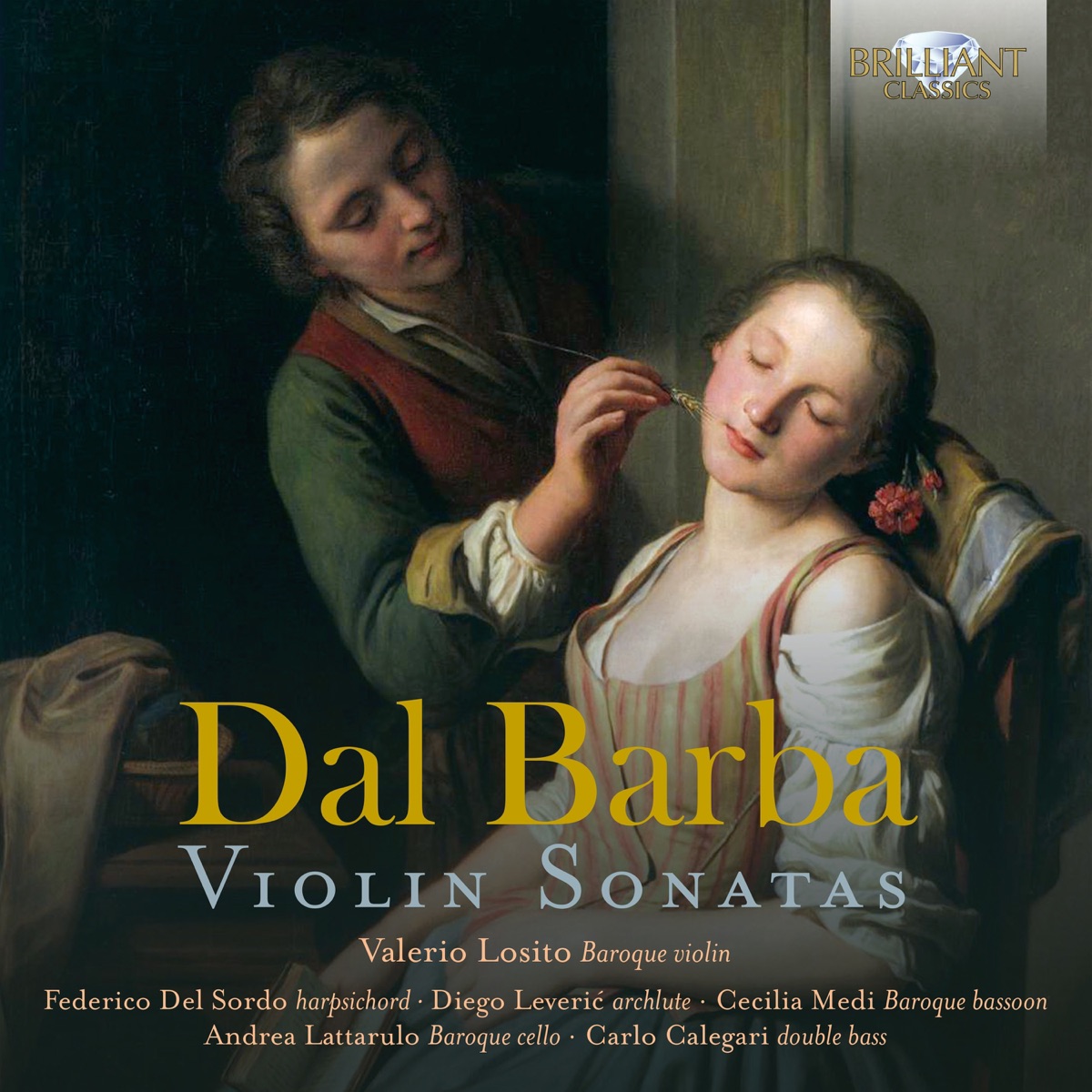 Dal Barba: Violin Sonatas by Valerio Losito, Federico del Sordo, Diego Leverić, Cecilia Medi, Andrea Lattarulo & Carlo Calegari album cover
