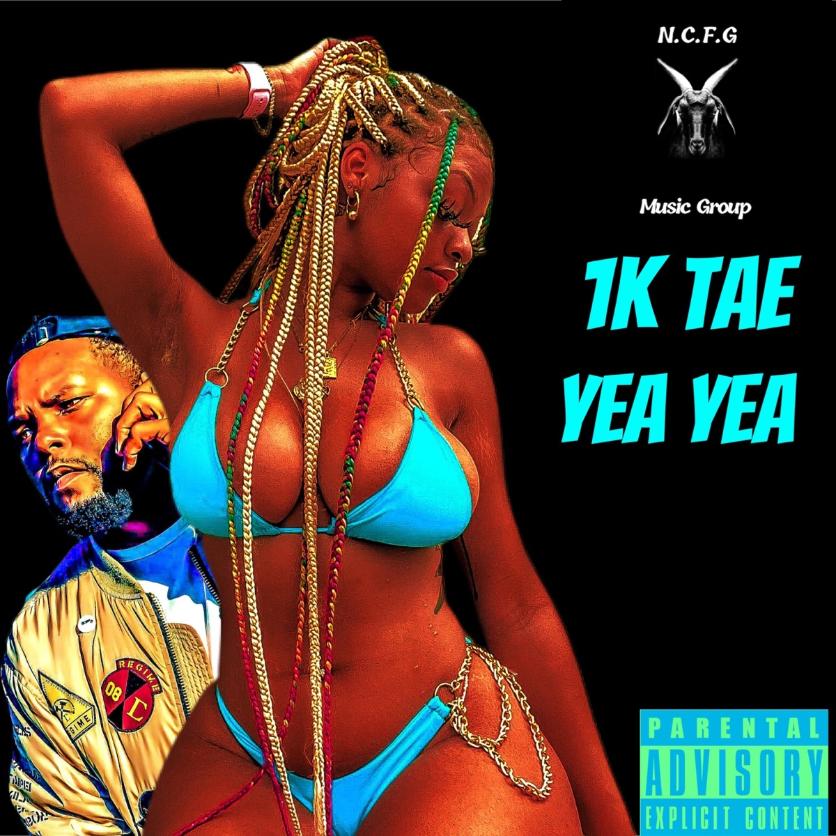 Yea Yea (Explicit) - Single by 1K Tae album cover