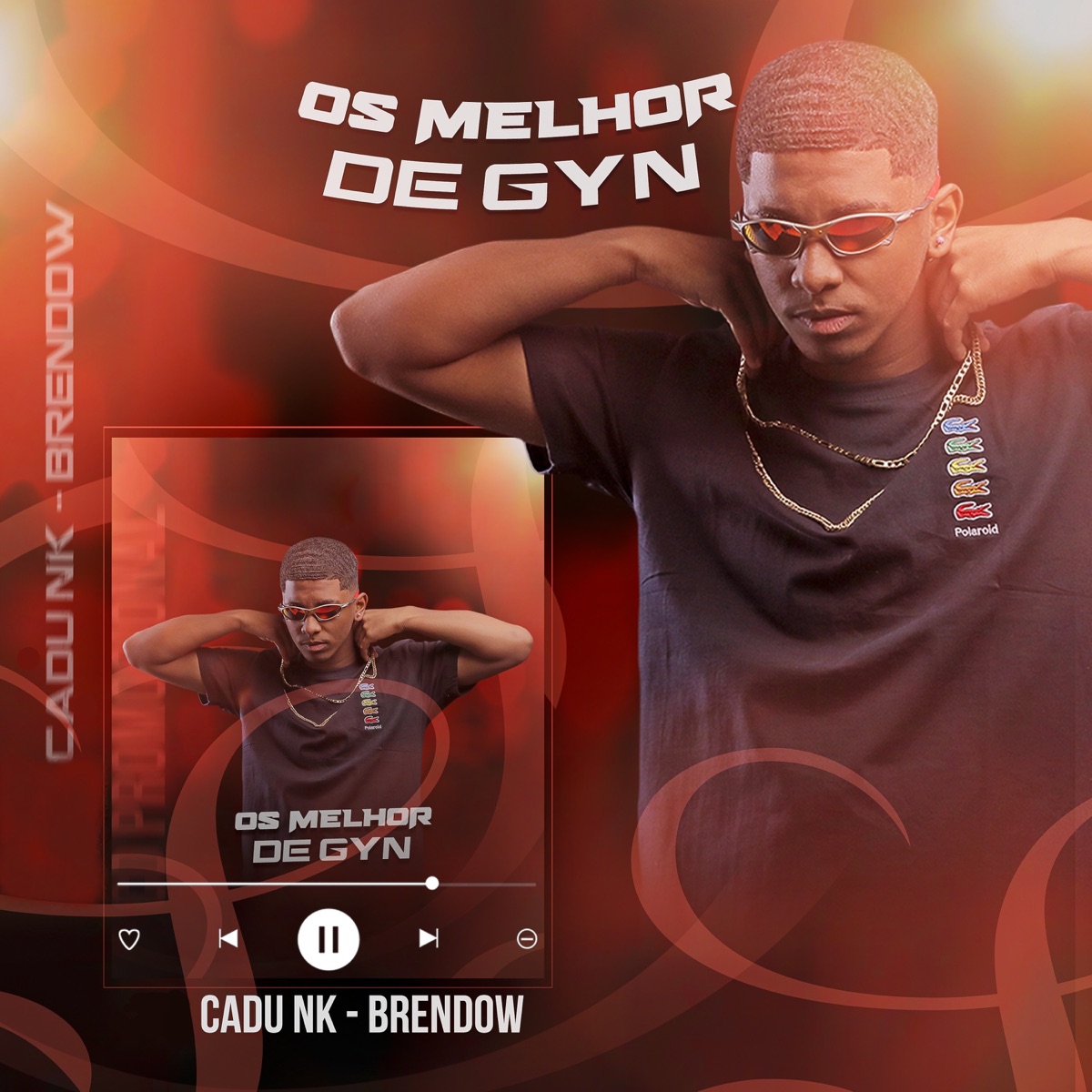Os Melhor de Gyn - Single by CADU NK & Brendow album cover
