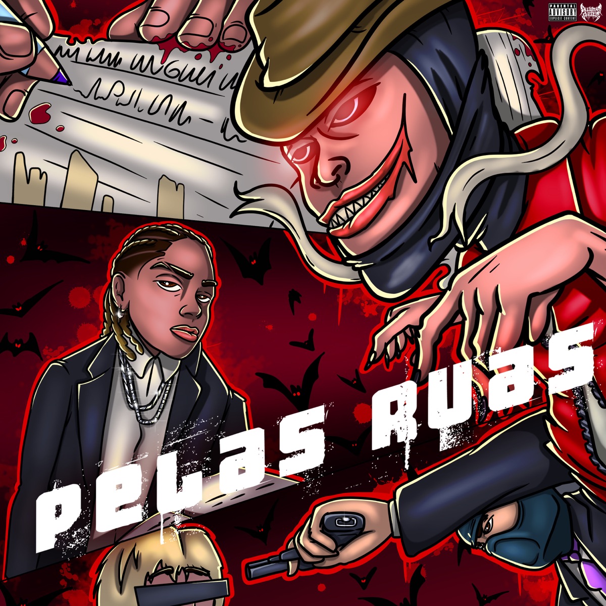 PELAS RUAS (feat. Nicolas Atlas) - Single by Kowboy Killa, Vic Bold, Kenji & Lokomotiva album cover