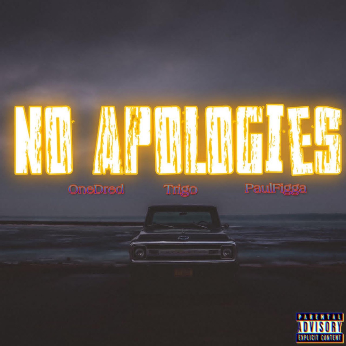 NO APOLOGIES (feat. Trigo & PaulFigga) - Single by Onedred album cover