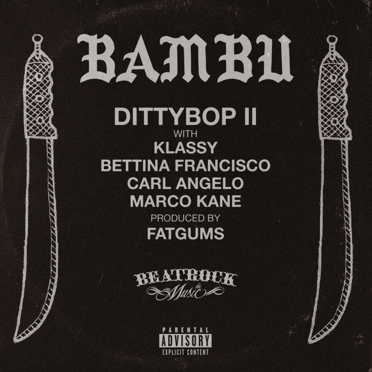 Dittybop II (feat. Klassy, Bettina Francisco, Carl Angelo & Marco Kane) - Single by Bambu album cover