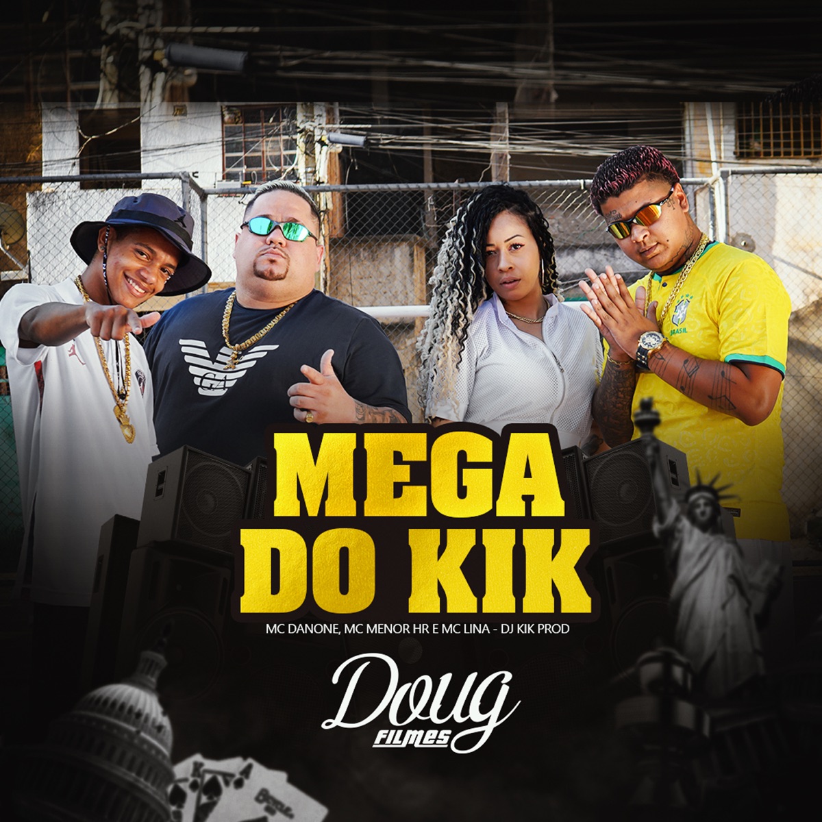 Mega do Kik (feat. MC MENOR HR) - Single by Dj Kik Prod, mc lina & MC Danone album cover