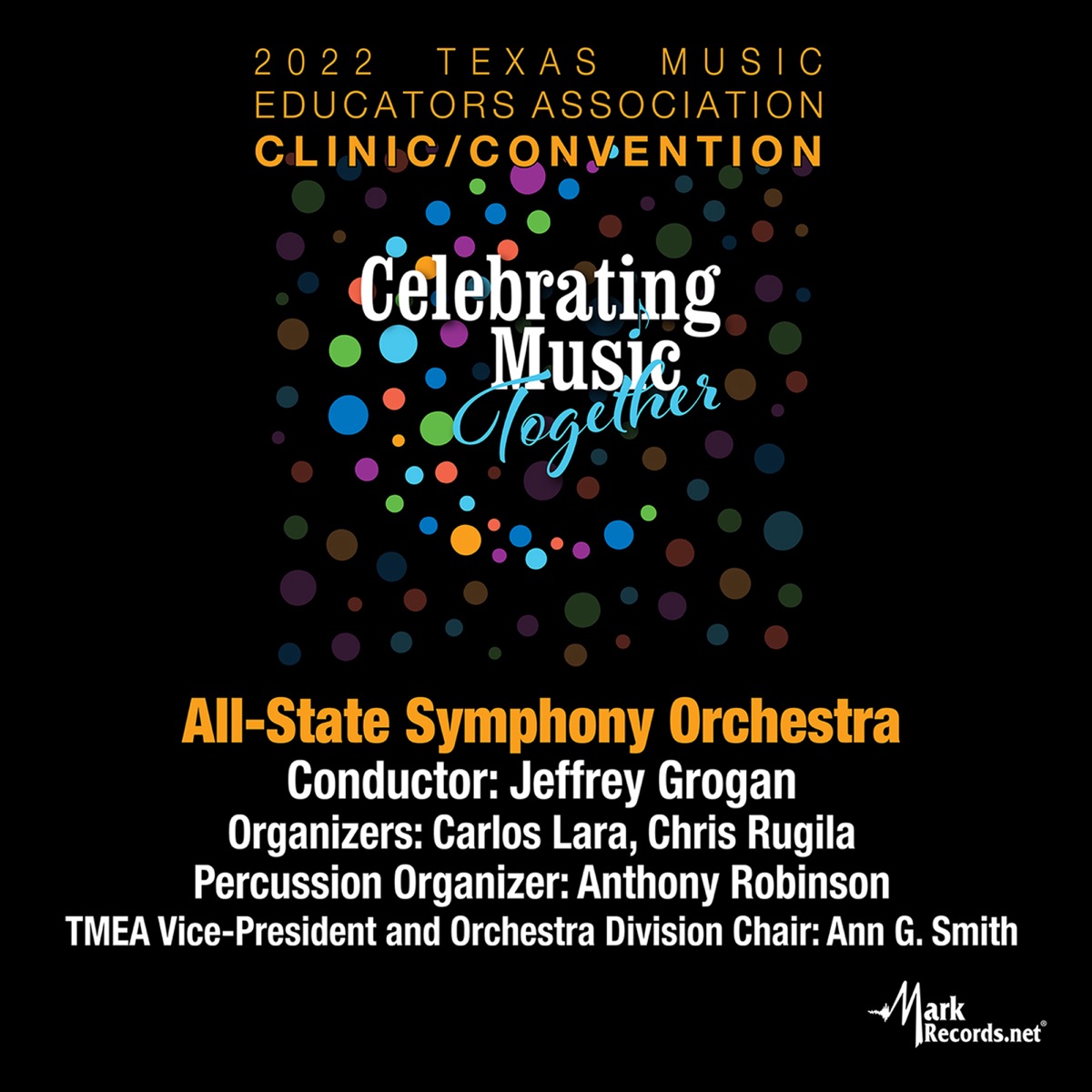 2022 Texas Music Educators Association: Texas All-State Symphony Orchestra (Live) by Texas All-State Symphony Orchestra, Brian Coatney & Jeffrey Grogan album cover