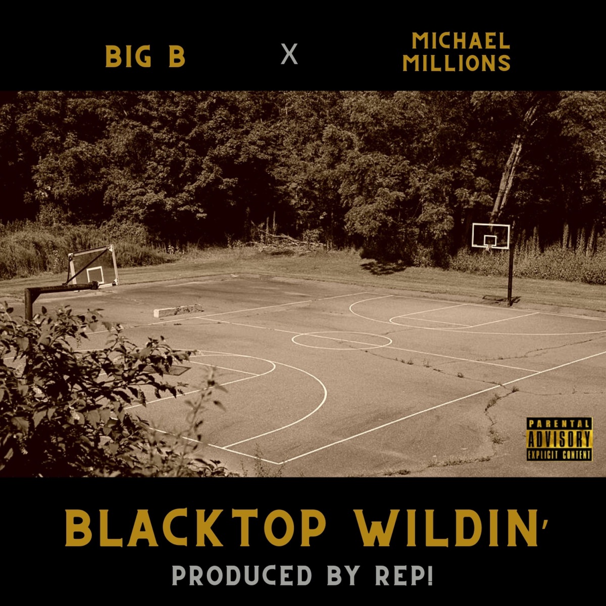 Blacktop Wildin' (feat. Michael Millions & Rep!) - Single by Big B album cover