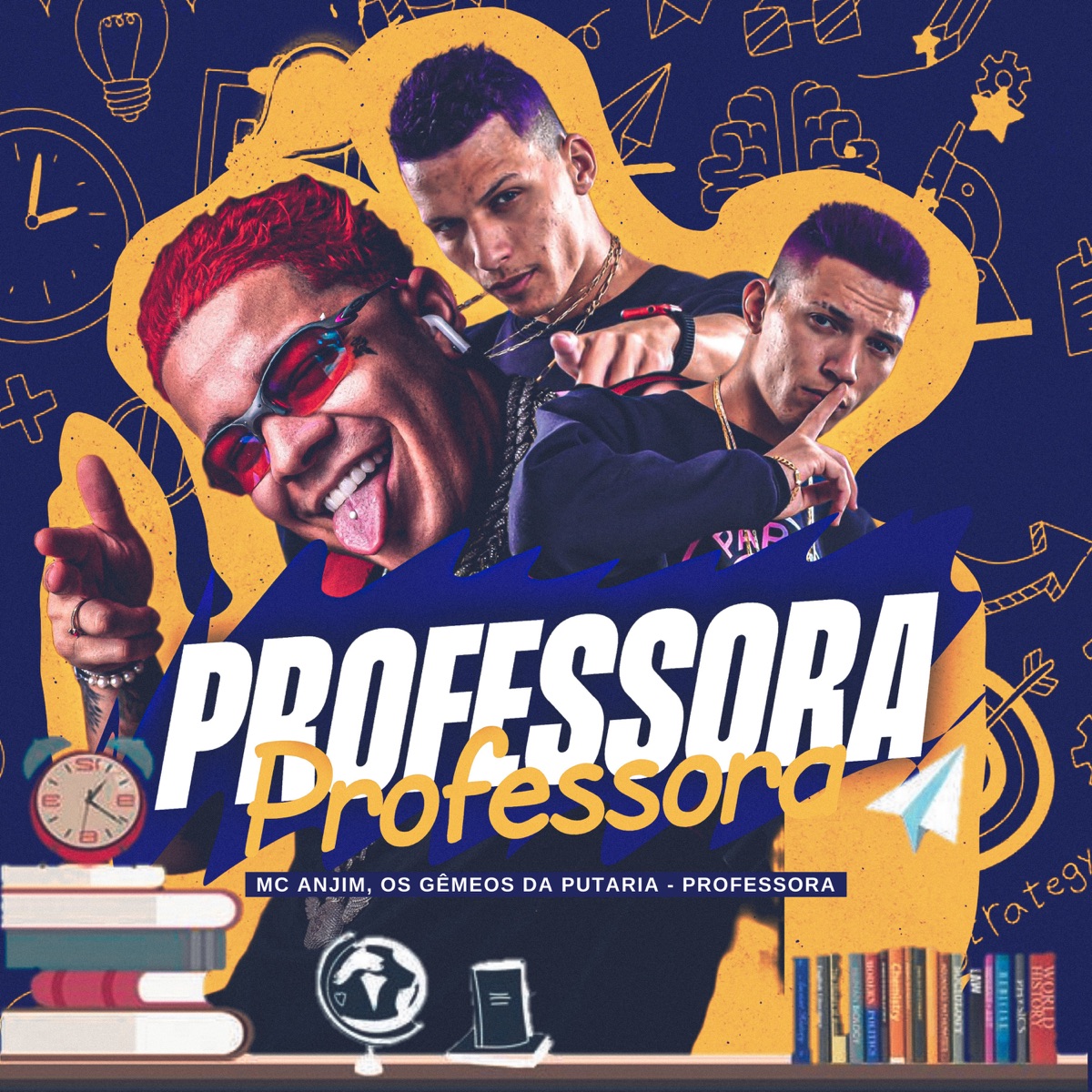 Professora - Single by Mc Anjim & Os Gêmeos Da Putaria album cover