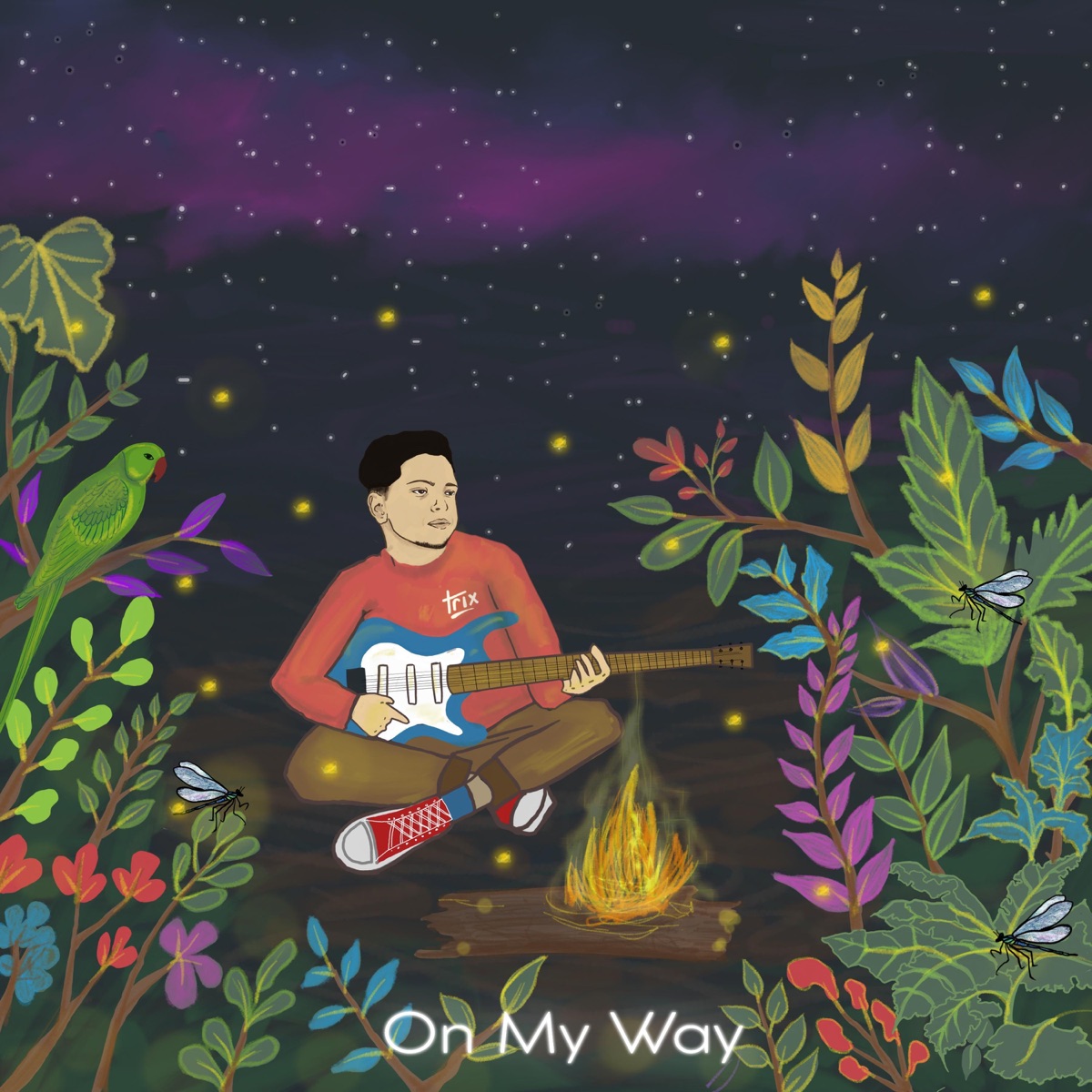 On My Way (feat. The Lost Clowns) - Single by Trix album cover