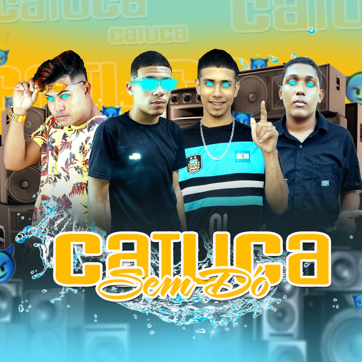 Catuca Sem Dó - Single by Guga na Voz, Eo Kauan, Riquinho bala & Ruan acelerado album cover