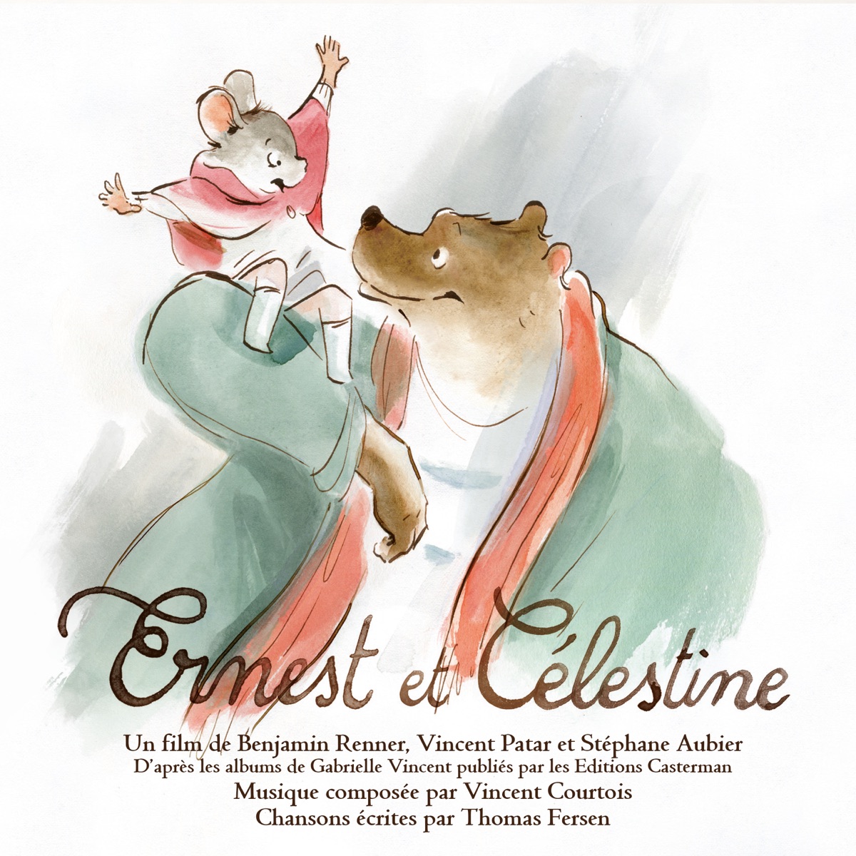 Ernest et Célestine (Bande originale du film) by Vincent Courtois album cover