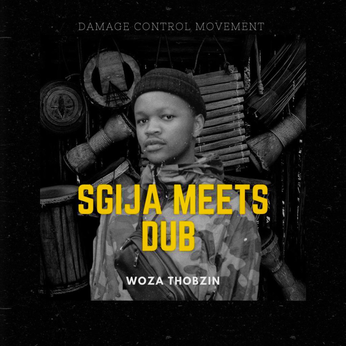 Sgija Meets Dub (EP) by Woza Thobzin album cover