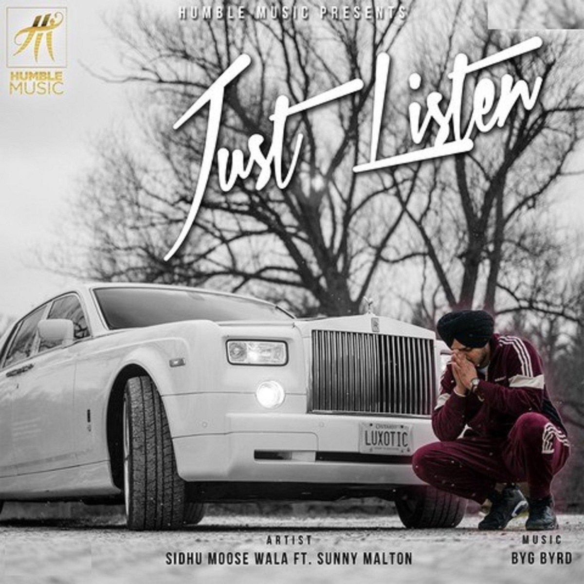 Just Listen - Single by Sidhu Moose Wala & Sunny Malton album cover