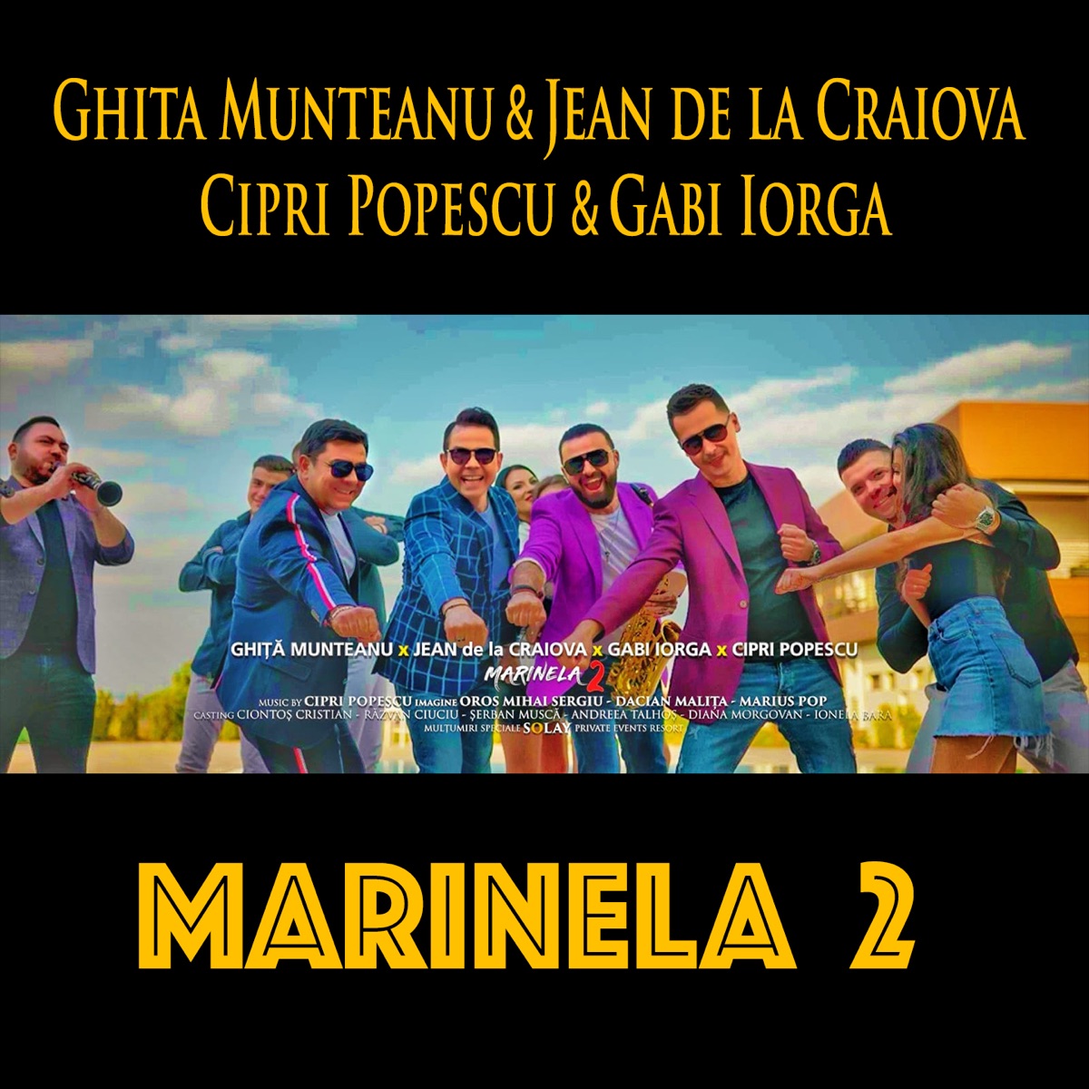 Marinela 2 (feat. Jean de la Craiova & Cipri Popescu) - Single by Ghita Munteanu & Gabi Iorga album cover