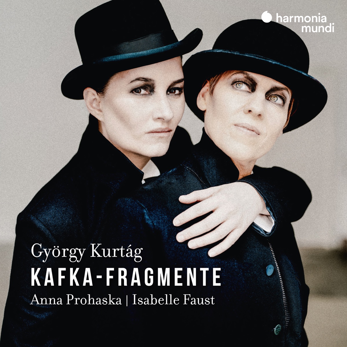 György Kurtág: Kafka-Fragmente by Anna Prohaska & Isabelle Faust album cover