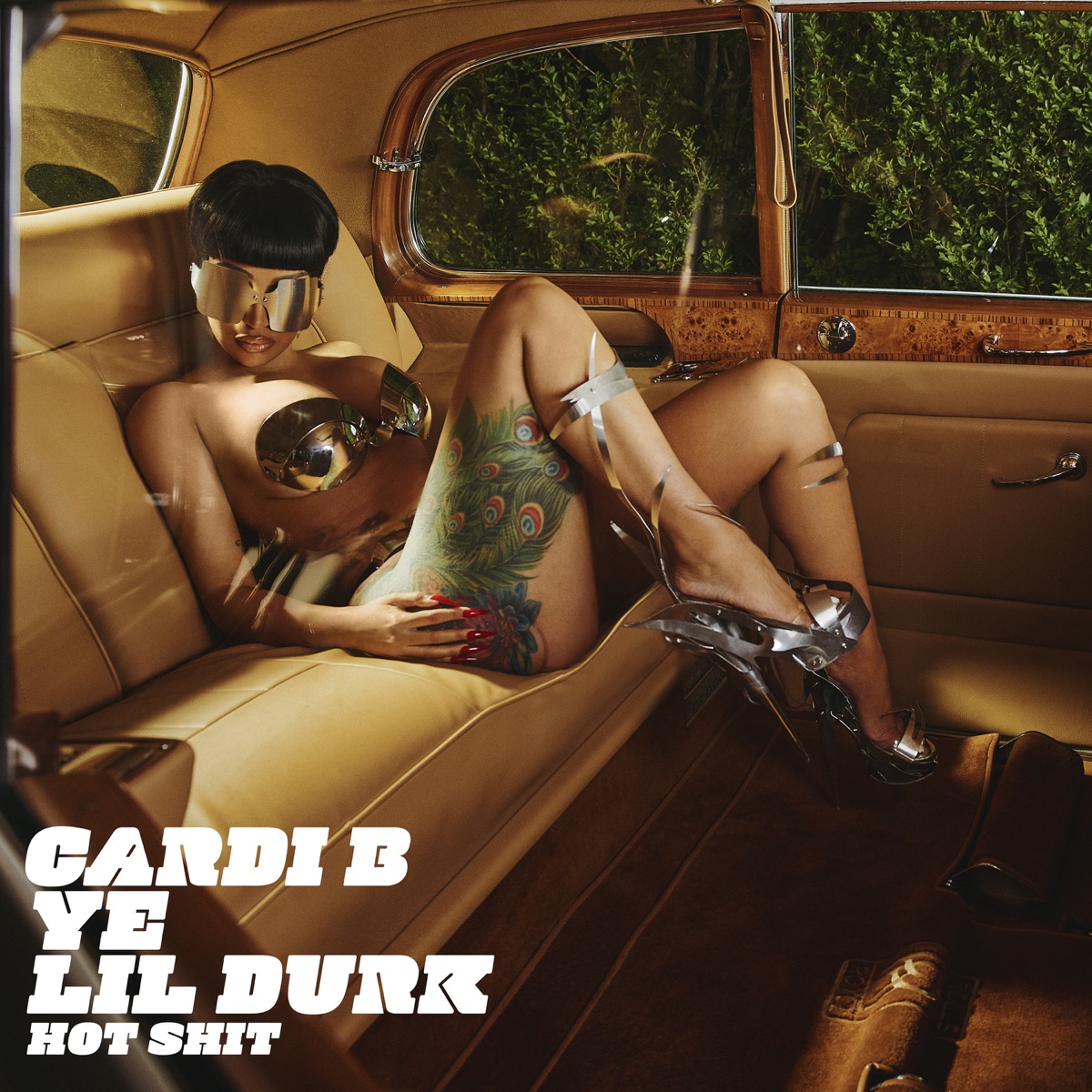 Hot Shit (Instrumental) - Single by Cardi B, Kanye West & Lil Durk album cover artwork