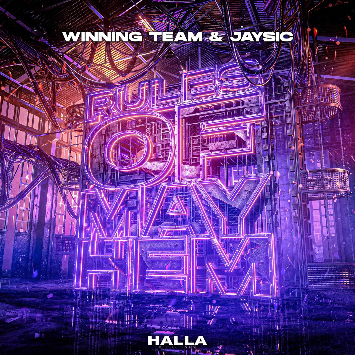 Rules of Mayhem - Single by Winning Team & Jaysic album cover