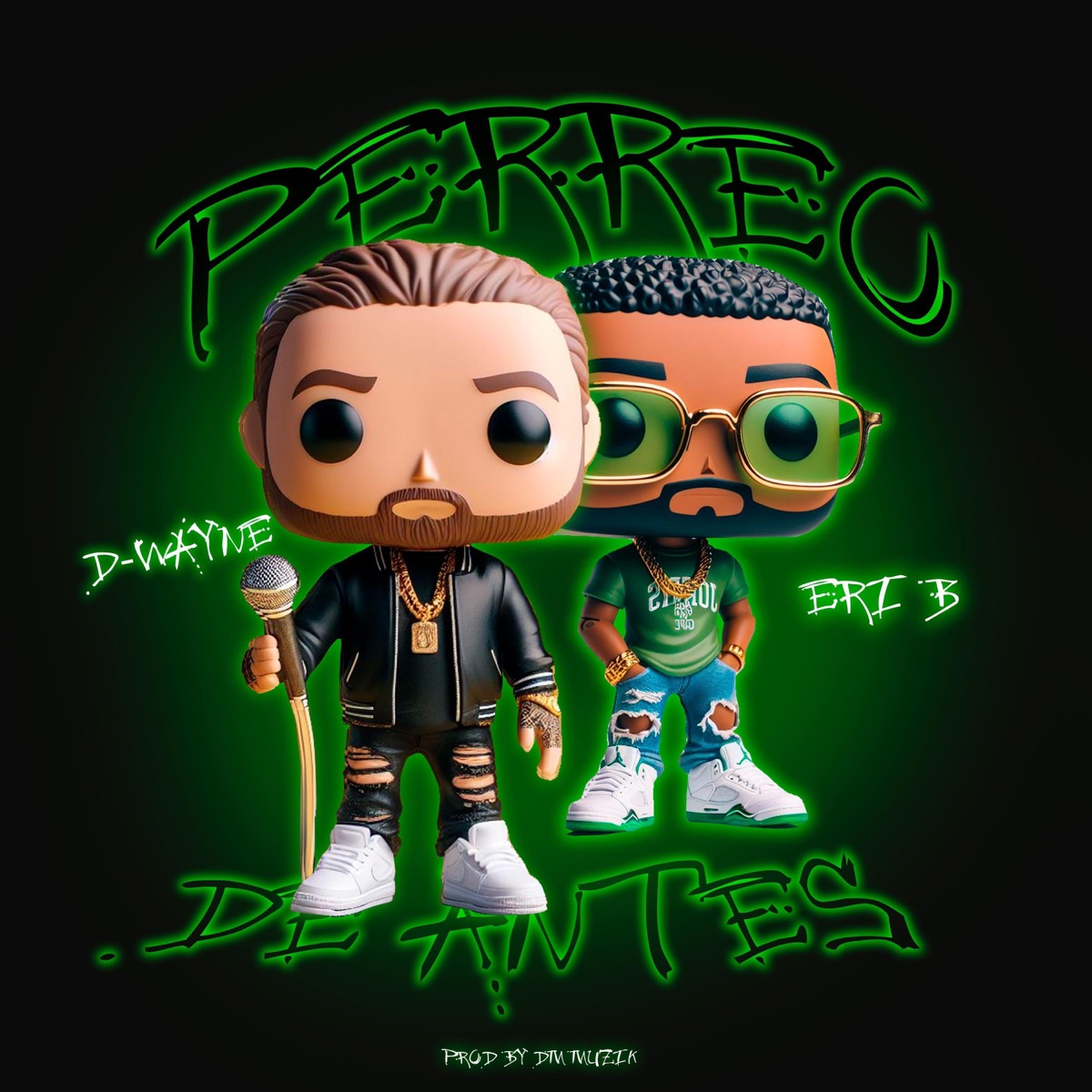PERREO DE ANTES - Single by D-wayne album cover