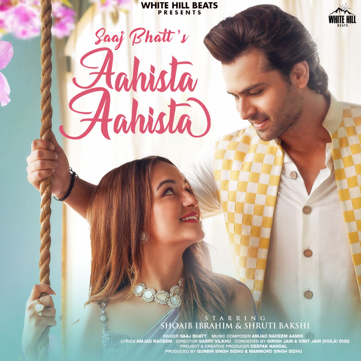 Aahista Aahista - Single by Saaj Bhatt album cover