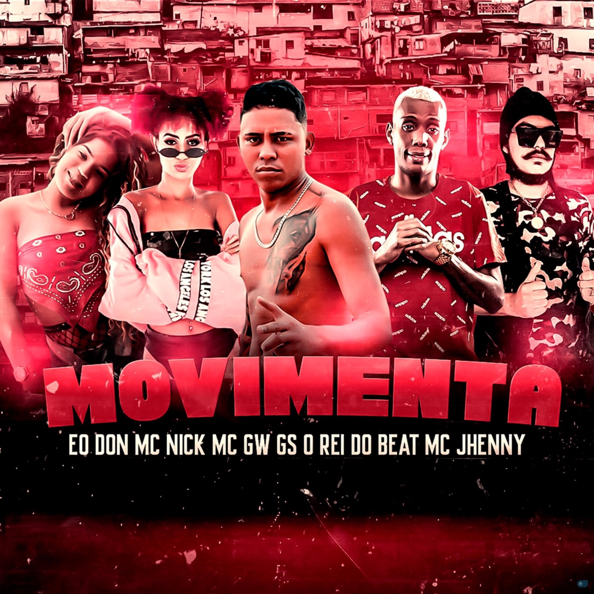 Movimenta (feat. mc jhenny & Mc Nick) - Single by GS O Rei do Beat, Eo Don & MC GW album cover