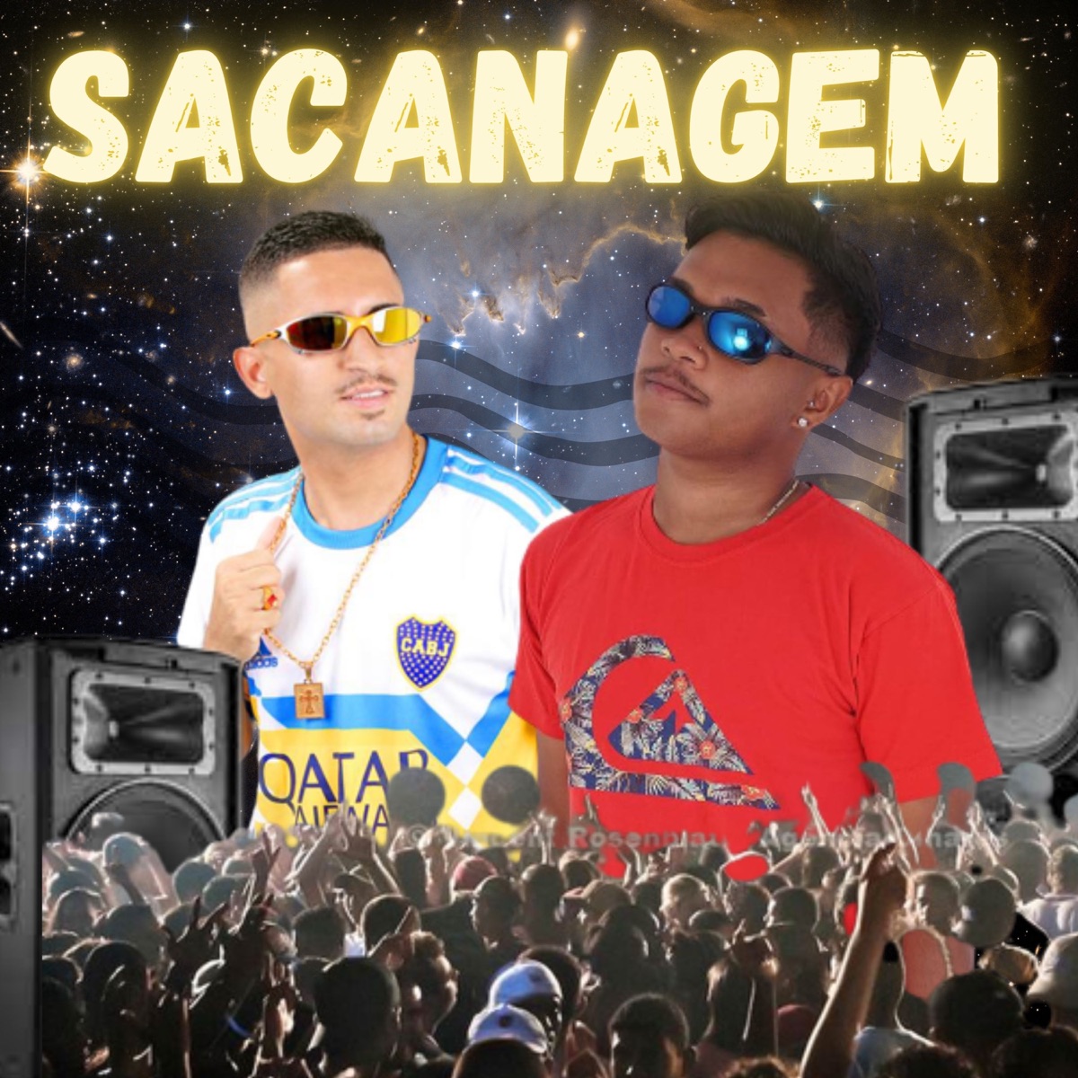 Sacanagem - Single by MC Mask Ta Pesado & RAFINHA DO RECIFE album cover