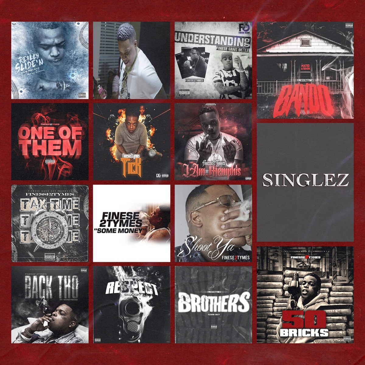 Singlez by Finesse2tymes album cover