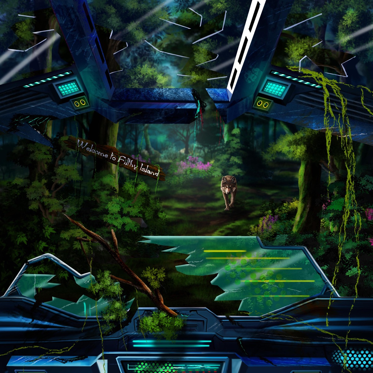 Filthy Island by Alex FG album cover